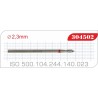 304502 мелкие зубчики Ø2,1mm