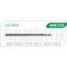 406702 крупные зубчики Ø2,3mm