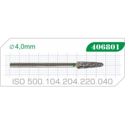 406801 крупные зубчики Ø4,0mm
