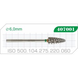 407001 крупные зубчики Ø6,0mm