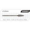 508001 SEHR GROB  Ø5,0mm
