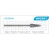 602901 MITTEL Ø5,0mm