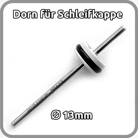 MD13 SCHLEIFKAPPEN DORN Ø13mm