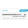 606502 MITTEL Ø2,3mm