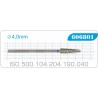 606801 MITTEL Ø4,0mm