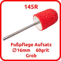 Pediküre-Aufsatz MULTIBOR 145R zum Polieren der Fußhaut. Raue Rauheit