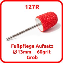 MULTIBOR 127R Pediküre-Aufsatz  zum Polieren der Fußhaut. Raue Rauheit
