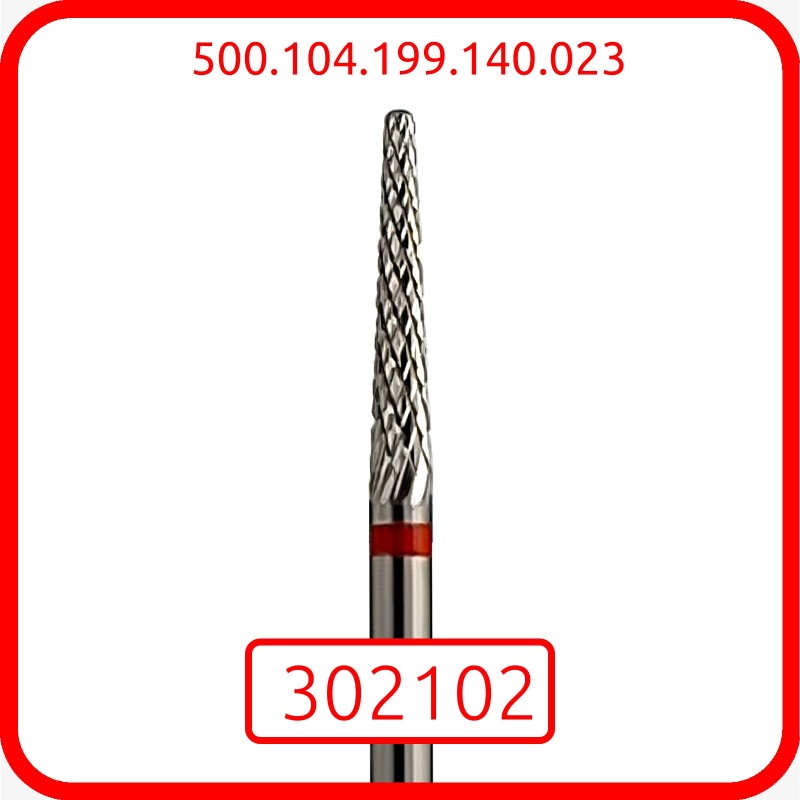 MULTIBOR™ 302102 Hartmetall-Nagelfräser (feine Zahnung)